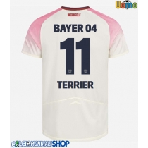 Maglie da calcio Bayer Leverkusen Martin Terrier #11 Seconda Maglia 2025-26 Manica Corta